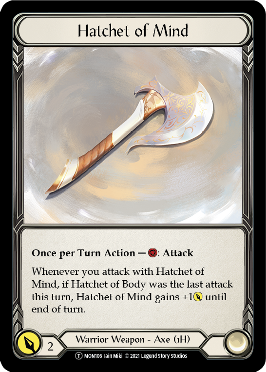 Spectral Shield //Hatchet of Mind [Monarch Unlimited] Unlimited Normal