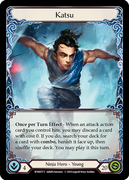 Katsu // Katsu, the Wanderer [Welcome to Rathe 1st Edition] Alpha Print Normal