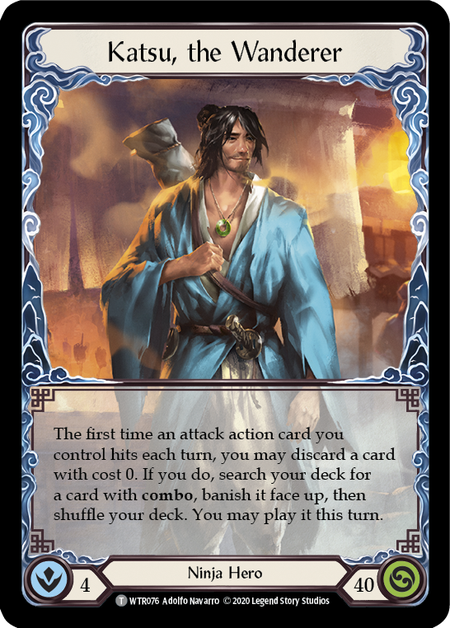 Katsu // Katsu, the Wanderer [Welcome to Rathe Unlimited] Unlimited Normal
