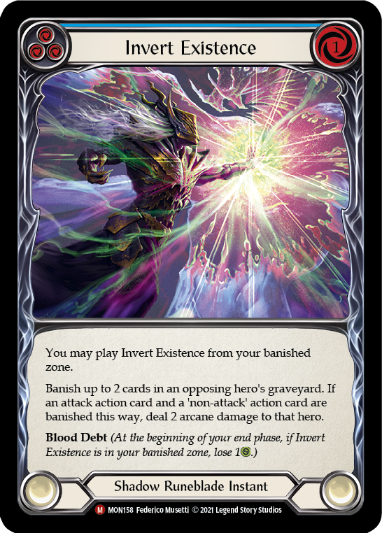Invert Existence [Monarch 1st Edition] 1st Edition Normal