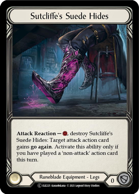 Sutcliffe's Suede Hides [Tales of Aria Unlimited] Unlimited Rainbow Foil