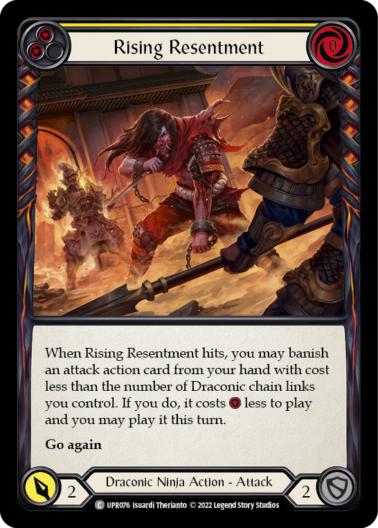 Rising Resentment (Yellow) [Uprising]