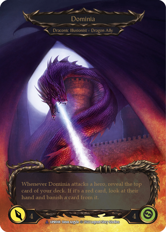 Invoke Dominia // Dominia (Marvel) [Uprising] Cold Foil