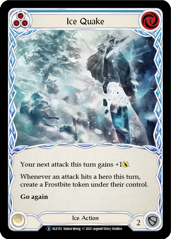 Ice Quake (Blue) [Tales of Aria Unlimited] Unlimited Rainbow Foil