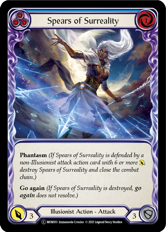 Spears of Surreality (Blue) [Monarch Unlimited] Unlimited Normal