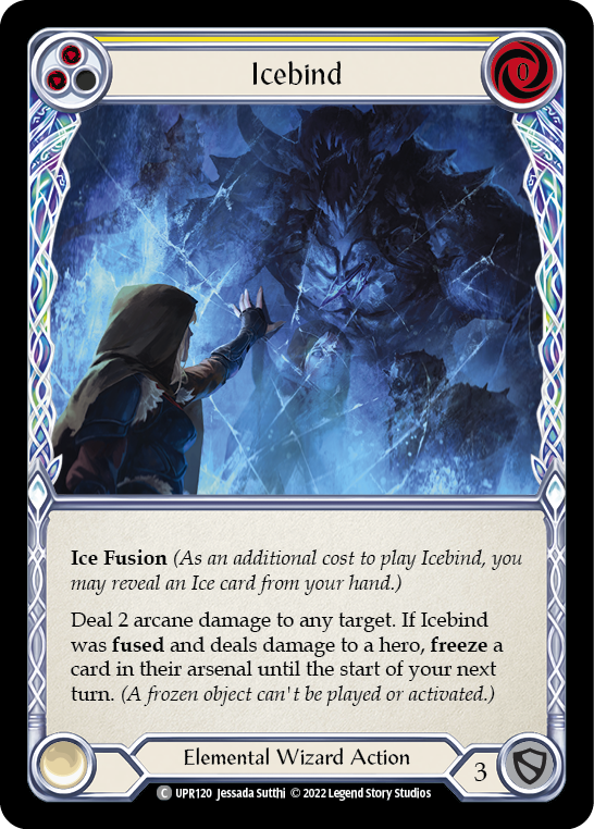 Icebind (Yellow) [Uprising] Rainbow Foil