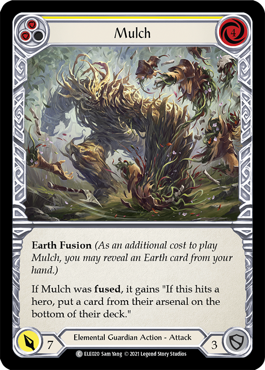 Mulch (Yellow) [Tales of Aria 1st Edition] 1st Edition Rainbow Foil