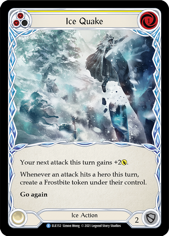Ice Quake (Yellow) [Tales of Aria 1st Edition] 1st Edition Normal
