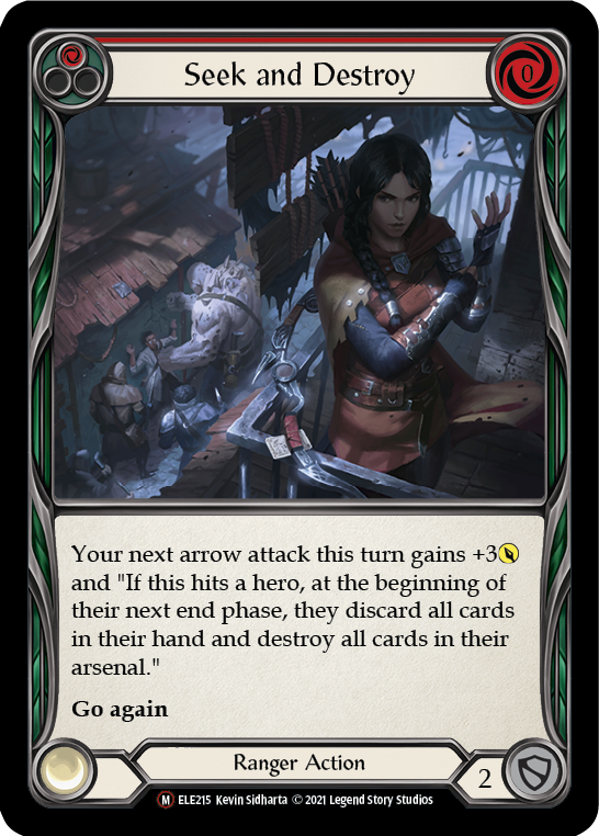Seek and Destroy [Tales of Aria Unlimited] Unlimited Rainbow Foil