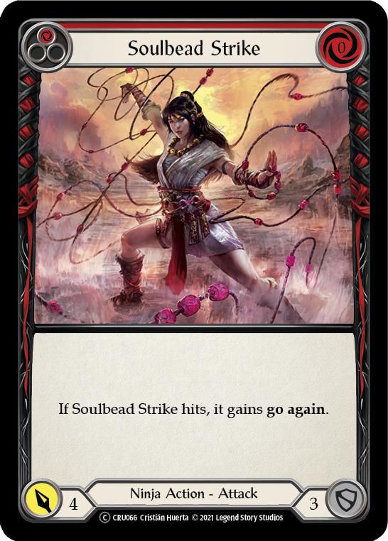 Soulbead Strike (Red) [Crucible of War Unlimited] Unlimited Normal