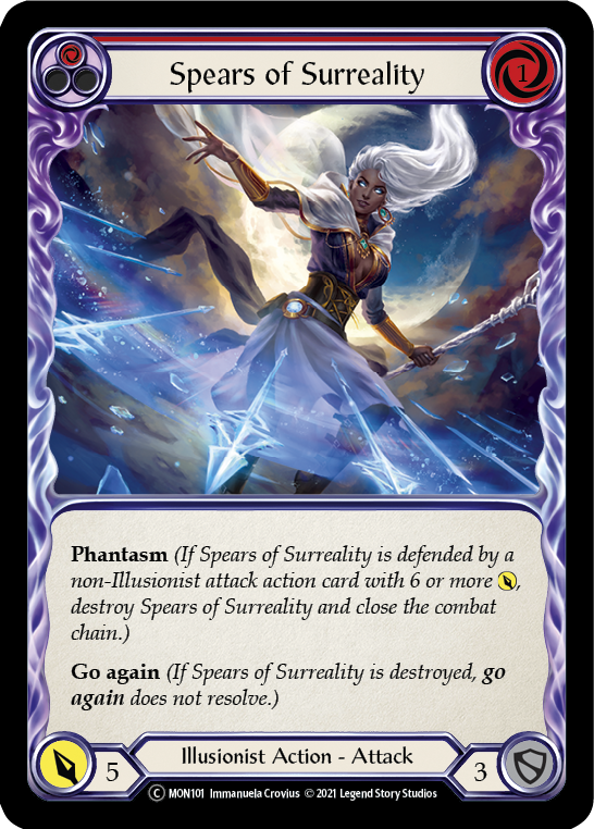 Spears of Surreality (Red) [Monarch Unlimited] Unlimited Normal