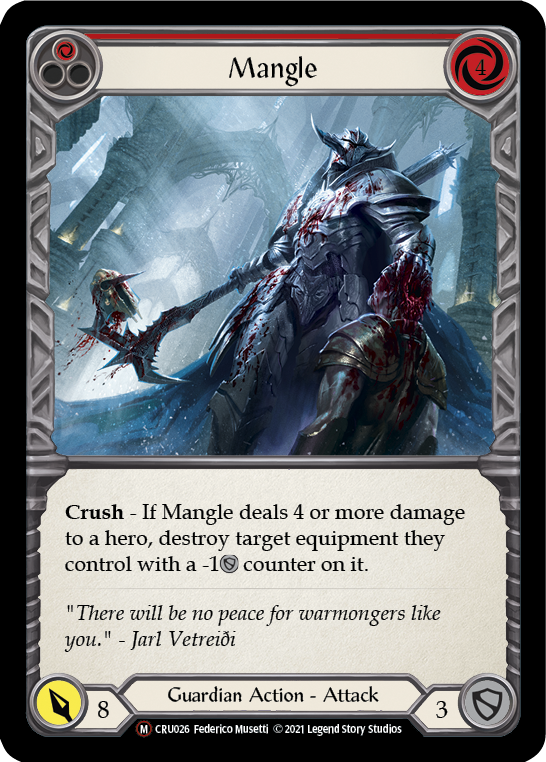 Mangle [Crucible of War Unlimited] Unlimited Rainbow Foil