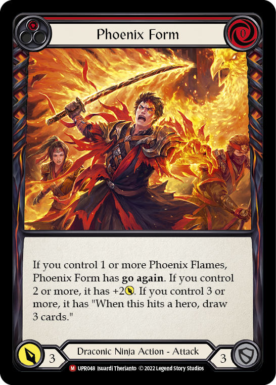 Phoenix Form [Uprising] Rainbow Foil