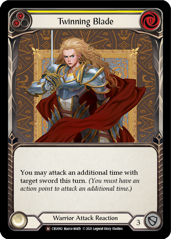 Twinning Blade [Crucible of War Unlimited] Unlimited Rainbow Foil
