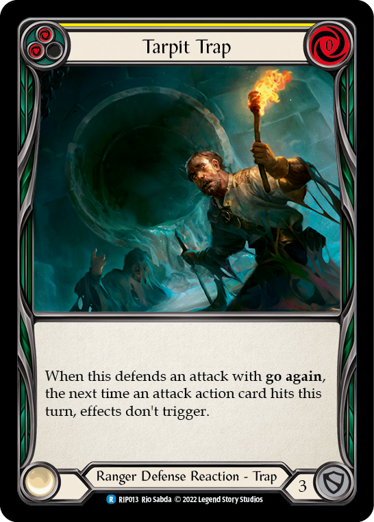Tarpit Trap (Yellow) [Outsiders] (Riptide Blitz Deck)