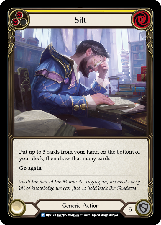 Sift (Yellow) [Uprising] Rainbow Foil