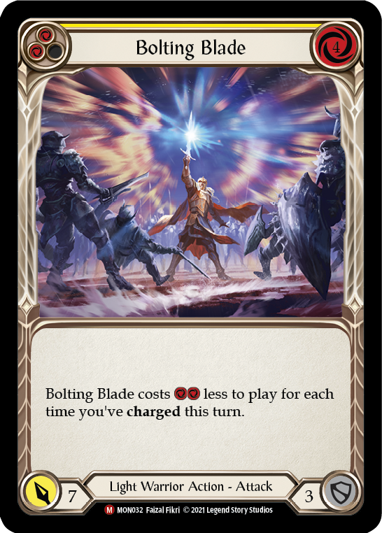 Bolting Blade [Monarch 1st Edition] 1st Edition Rainbow Foil