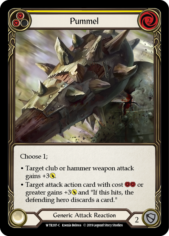 Pummel (Yellow) [Welcome to Rathe 1st Edition] Alpha Print Rainbow Foil