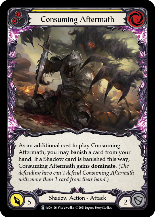 Consuming Aftermath (Yellow) [Monarch Unlimited] Unlimited Normal