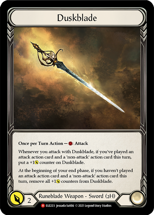 Duskblade [Tales of Aria 1st Edition] 1st Edition Cold Foil