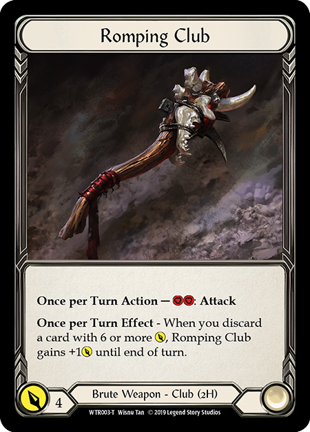 Romping Club // Seismic Surge [Welcome to Rathe 1st Edition] 1st Edition Normal