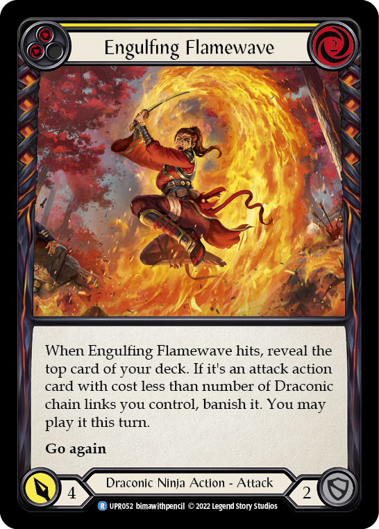 Engulfing Flamewave (Yellow) [Uprising]