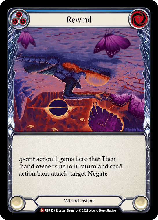 Rewind (Alternate Art) [Uprising] Rainbow Foil