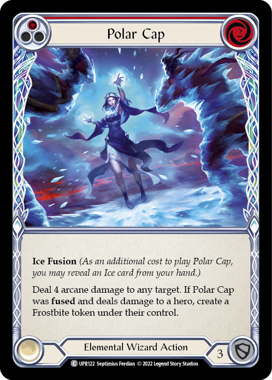 Polar Cap (Red) [Uprising] Rainbow Foil