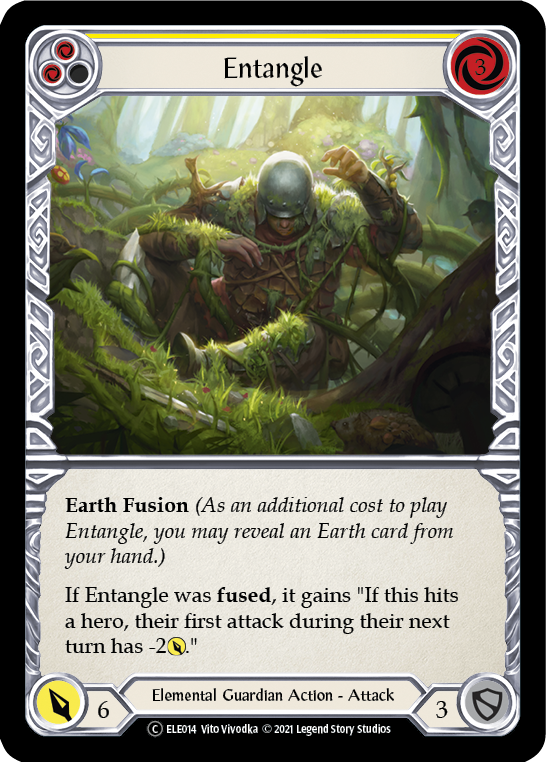 Entangle (Yellow) [Tales of Aria Unlimited] Unlimited Rainbow Foil