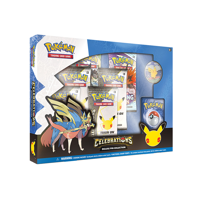 POKEMON CELEBRATIONS- deluxe pin collection