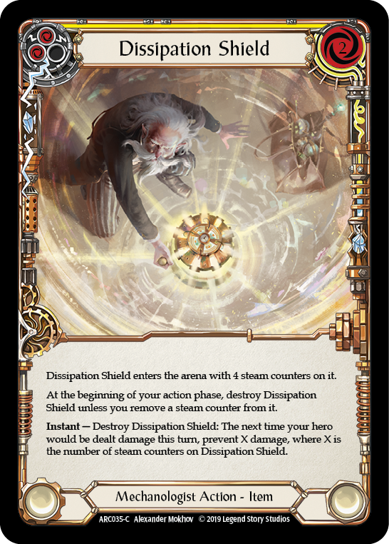 Dissipation Shield [Arcane Rising 1st Edition] 1st Edition Rainbow Foil