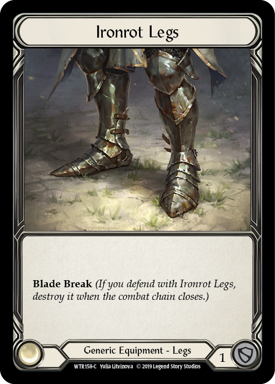 Ironrot Legs [Welcome to Rathe 1st Edition] Alpha Print Cold Foil