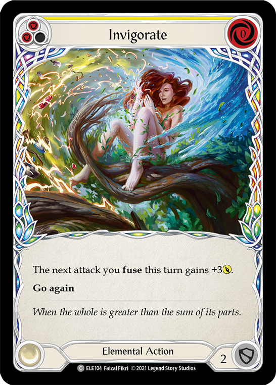 Invigorate (Yellow) [Tales of Aria 1st Edition] 1st Edition Normal