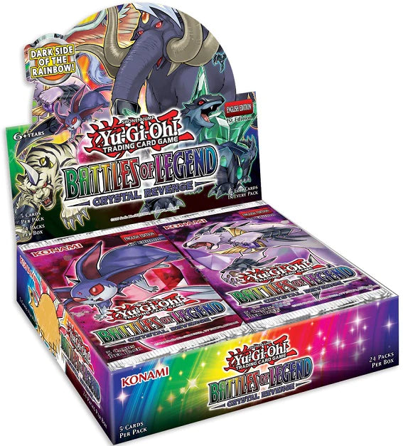 YGO BOOSTER BOX BATTLE OF LEGEND : CRYSTAL REVENGE 1ERE ED