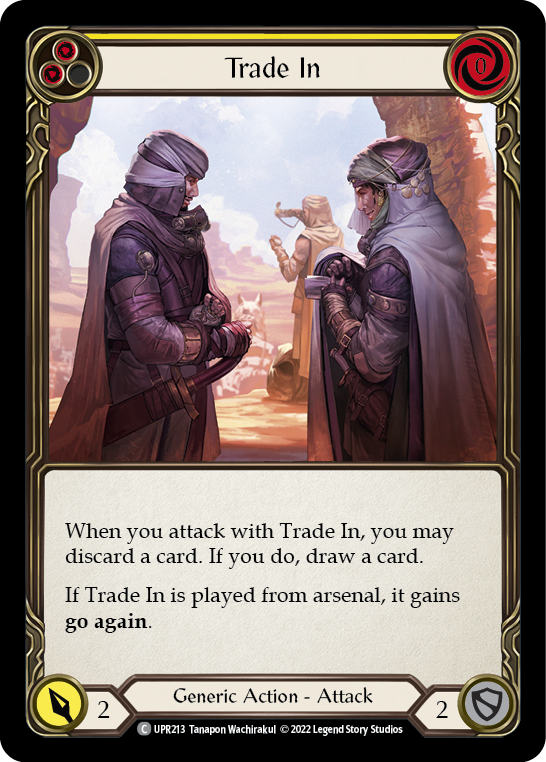 Trade In (Yellow) [Uprising] Rainbow Foil