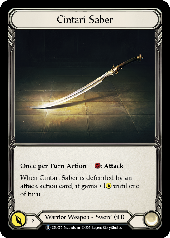 Cintari Saber [Crucible of War Unlimited] Unlimited Normal