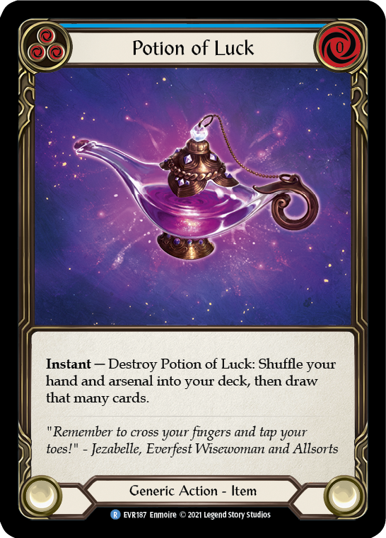 Potion of Luck [Everfest] 1st Edition Cold Foil
