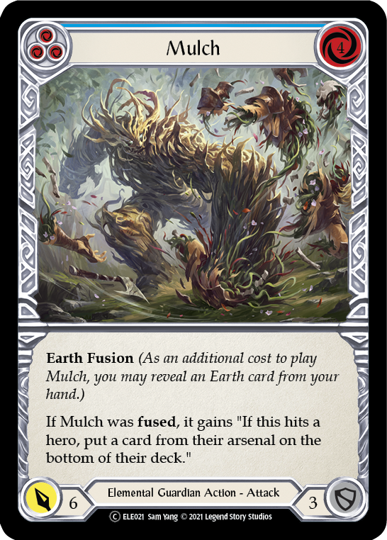 Mulch (Blue) [Tales of Aria Unlimited] Unlimited Rainbow Foil