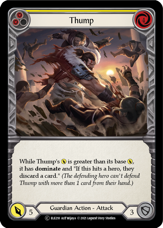 Thump (Yellow) [Tales of Aria Unlimited] Unlimited Normal