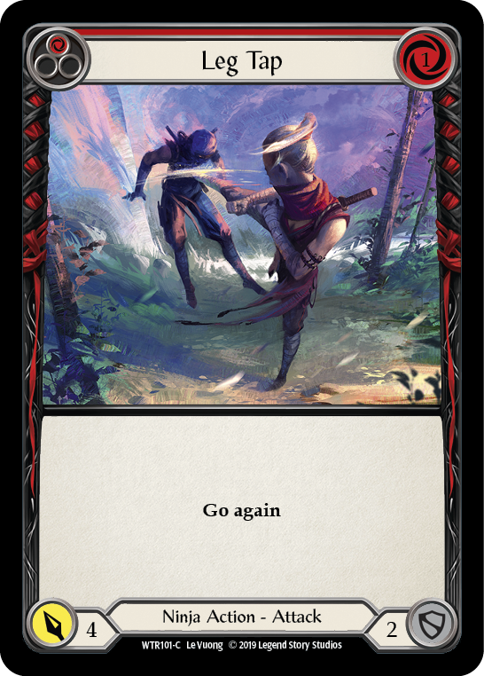 Leg Tap (Red) [Welcome to Rathe 1st Edition] Alpha Print Normal