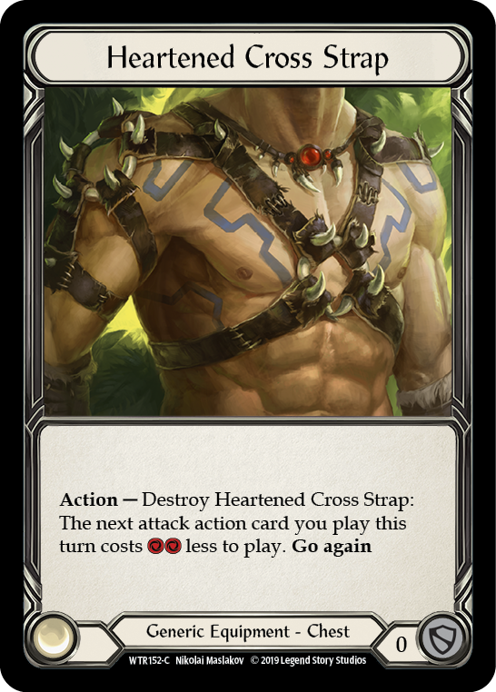 Heartened Cross Strap [Welcome to Rathe 1st Edition] Alpha Print Cold Foil