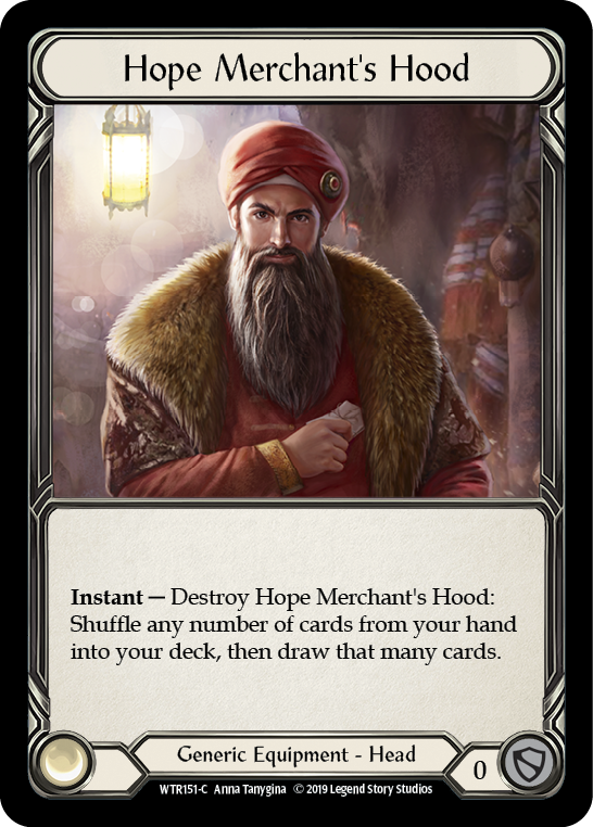 Hope Merchant's Hood [Welcome to Rathe 1st Edition] Alpha Print Normal