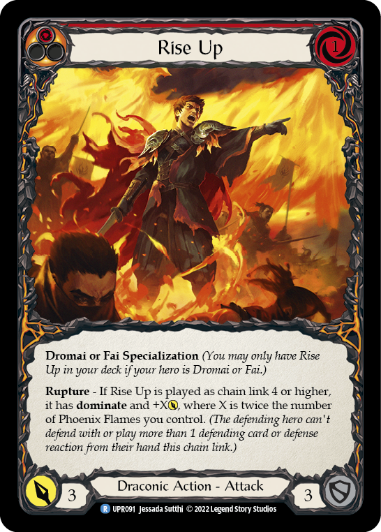 Rise Up [Uprising] Rainbow Foil