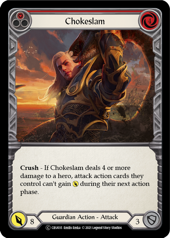 Chokeslam (Red) [Crucible of War Unlimited] Unlimited Normal