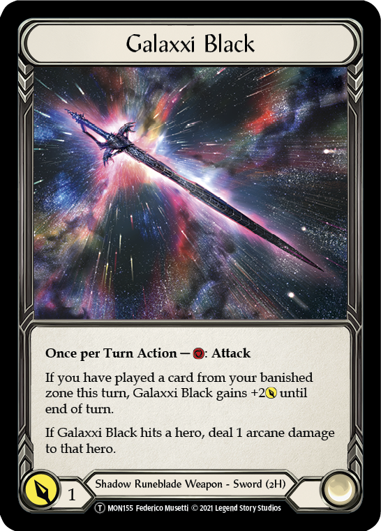 Chane // Galaxxi Black [Monarch Unlimited] Unlimited Normal