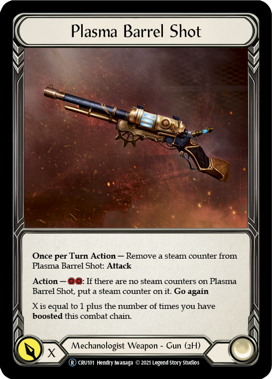 Plasma Barrel Shot [Crucible of War Unlimited] Unlimited Rainbow Foil
