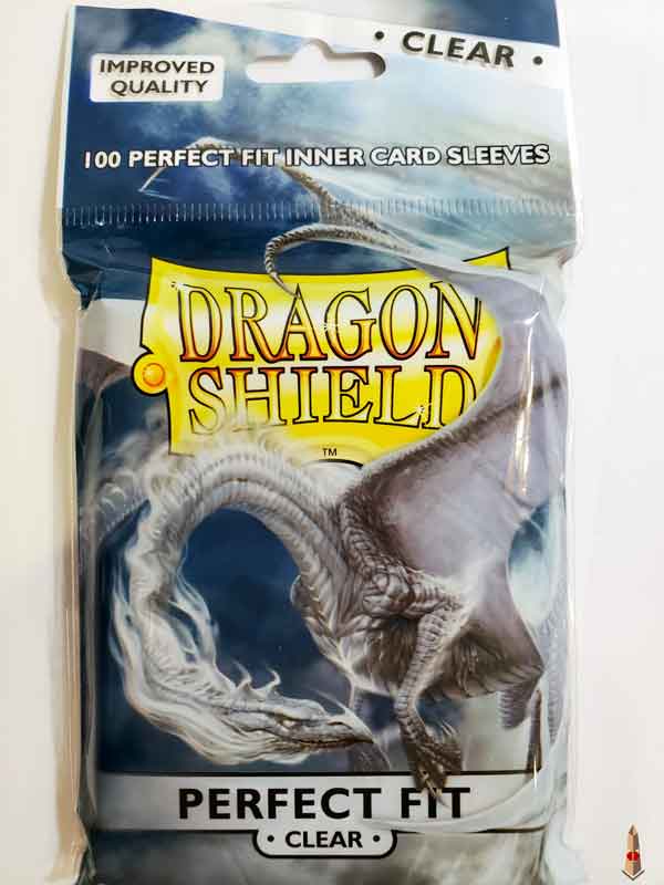 Dragon Shield Sleeves Perfect Fit Clear 100CT