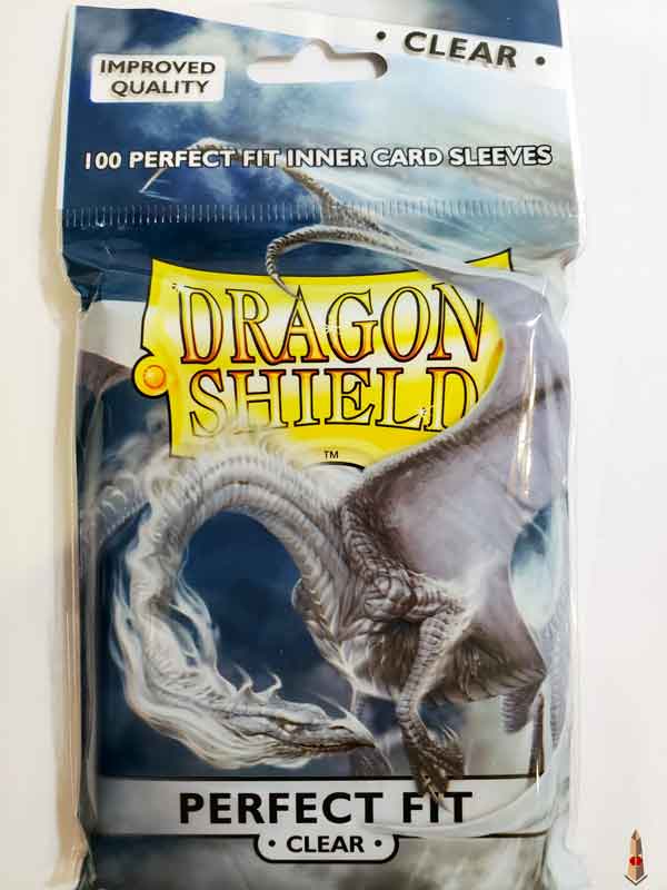 DRAGON SHIELD SLEEVES PERFECT FIT CLEAR 100CT