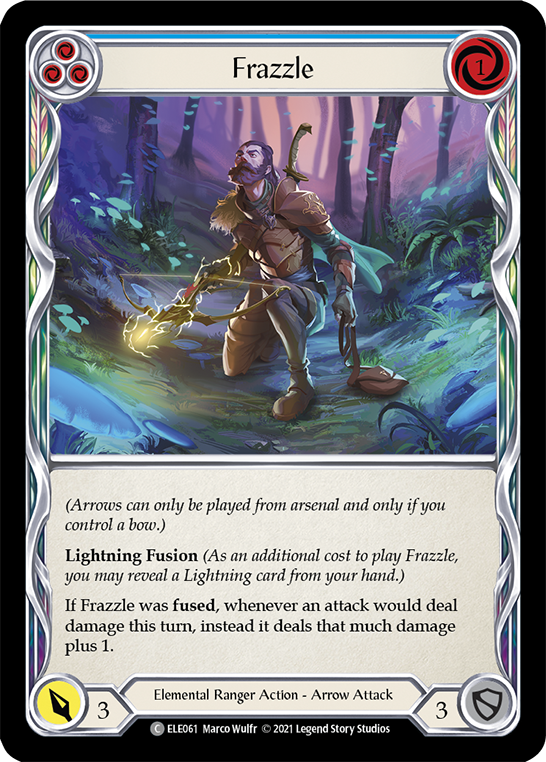 Frazzle (Blue) [Tales of Aria 1st Edition] 1st Edition Normal