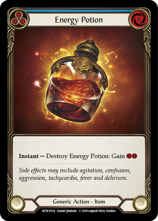 Energy Potion [Welcome to Rathe 1st Edition] Alpha Print Rainbow Foil